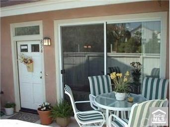 PATIO AREA WITH SLIDER TO LIVING ROOM