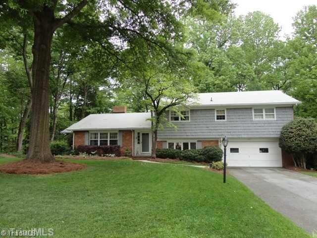 Exterior Front. Private, wooded lot in the heart of Emerywood Forest