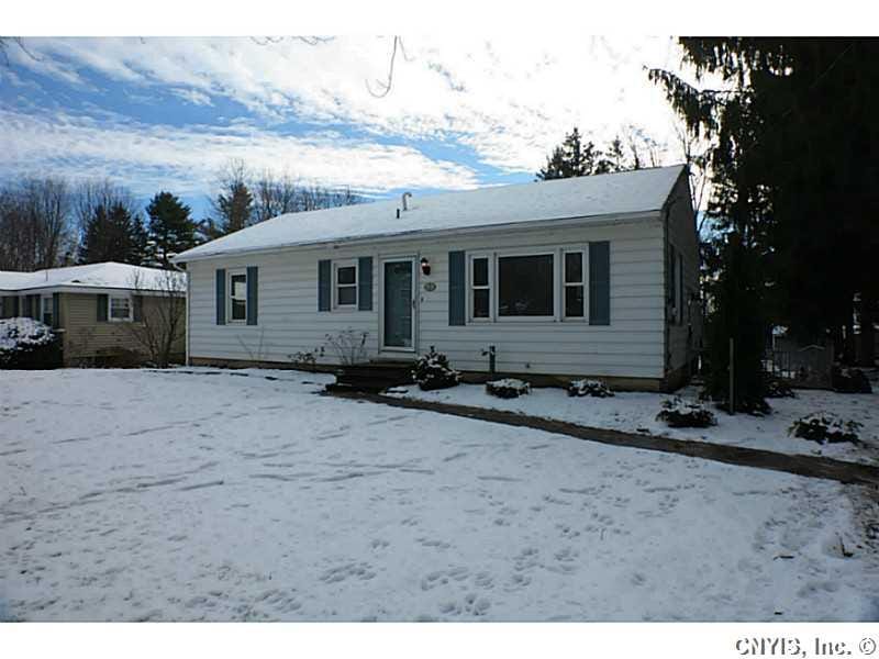 Exterior Front. This ranch is fully updated.