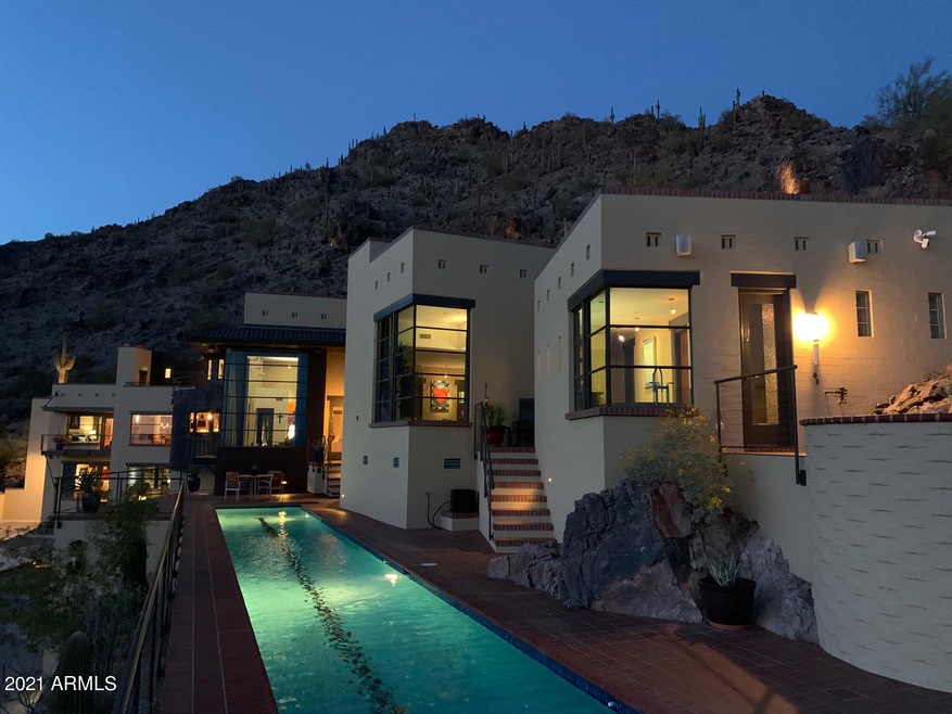 Evening View of Home
