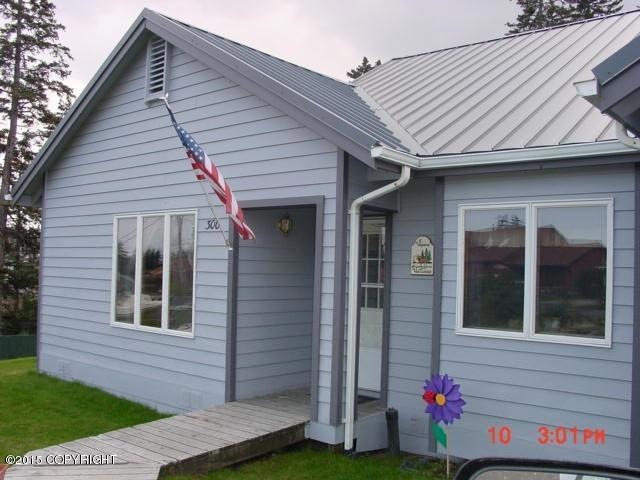 Exterior Teal Home