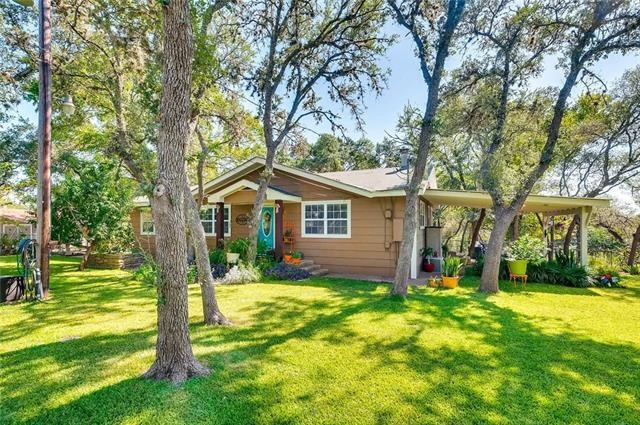 Charming home on a private 4.99 Acre lot offering 