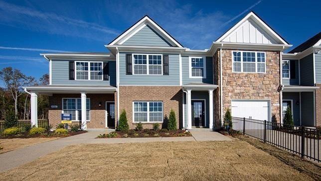 Brick or Stone Front with James Hardie.  Smart HOM