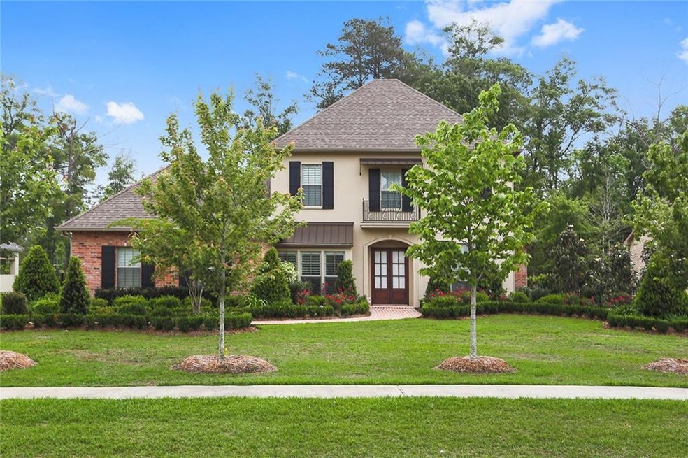 Exterior Front, French Country Style. Extensive la