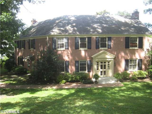 Exterior Front - This beautiful brick Colonial fea