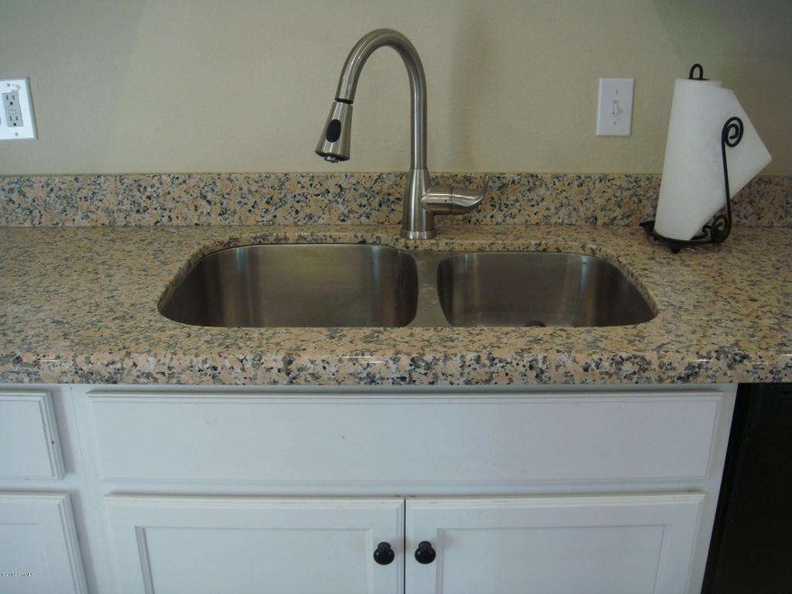 Slab granite and new under-mount sink