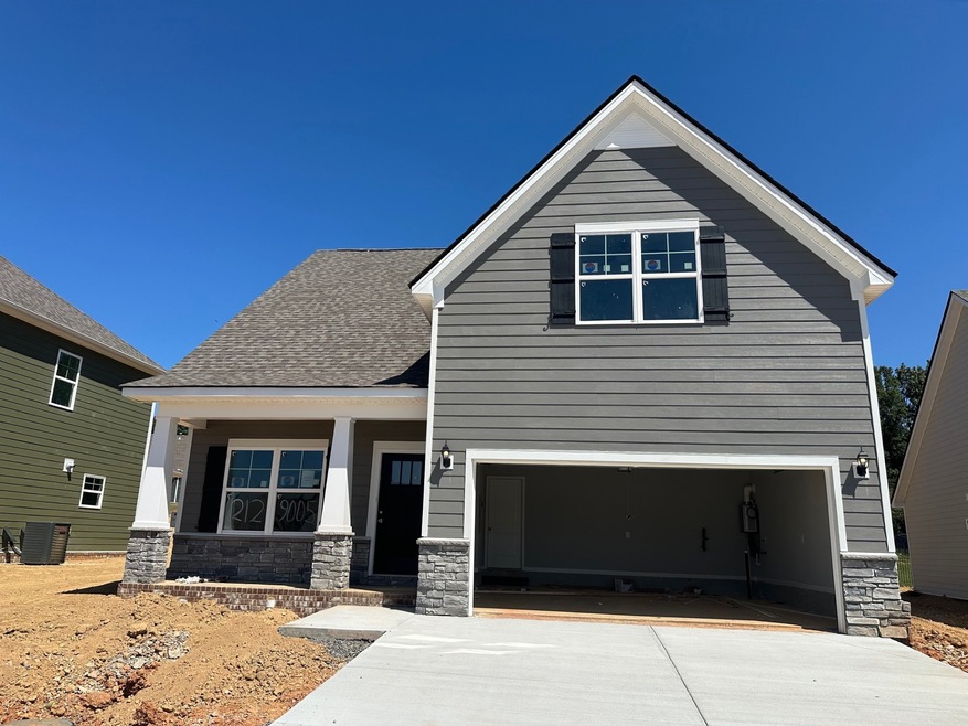 Actual home showing construction progress as of 8/20/2024