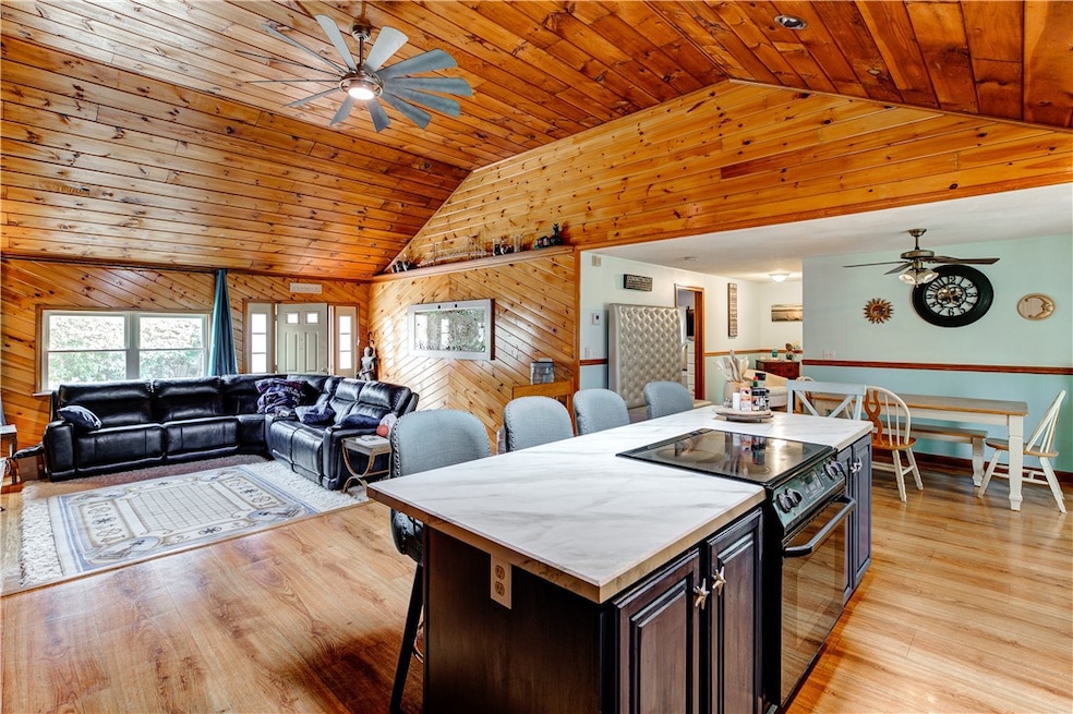 Great room is especially great for entertaining!