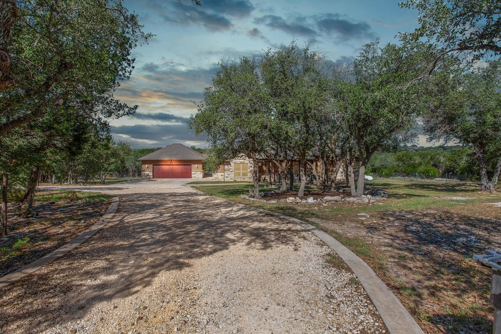 View of property hidden behind natural elements w