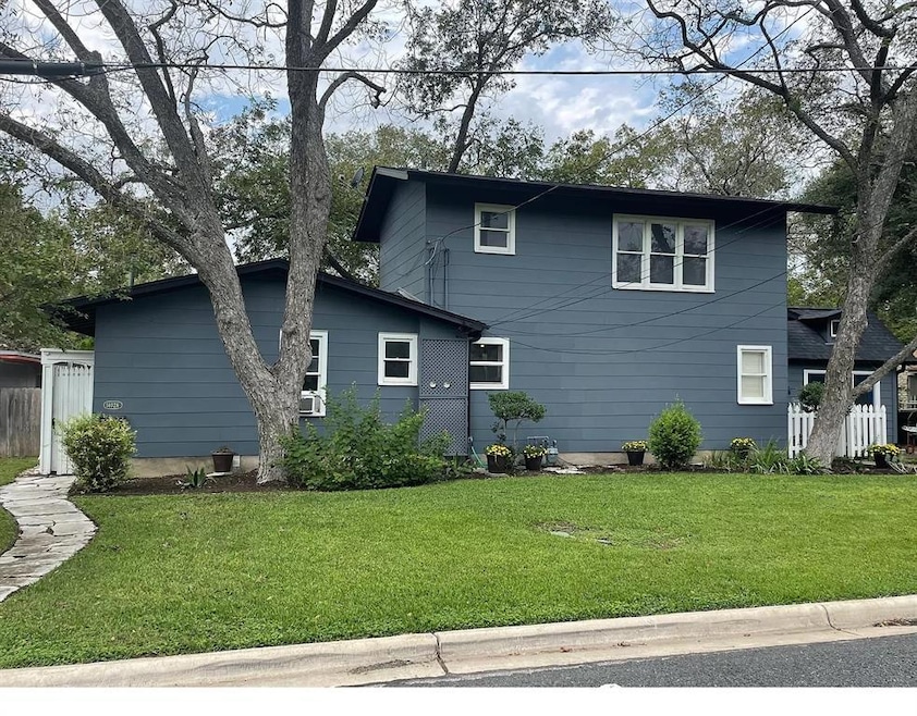 View of home's exterior featuring a yard