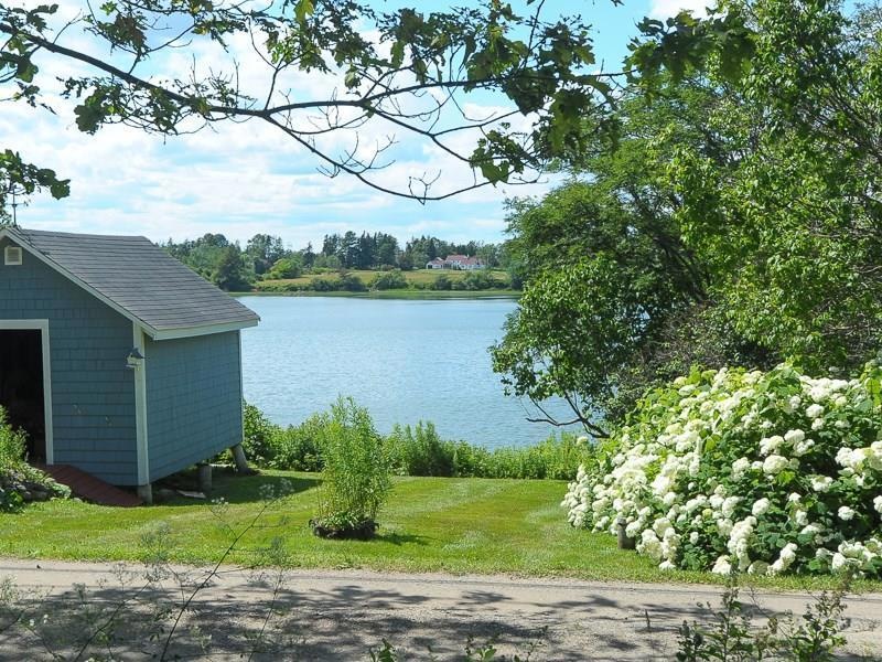 View from front yard.