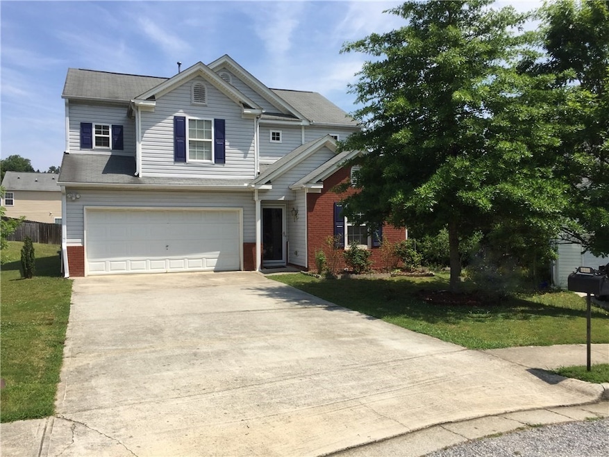 Front view of house.