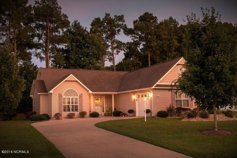 Exterior at dusk