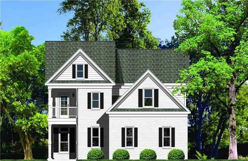 Front Elevation (artist depiction only)