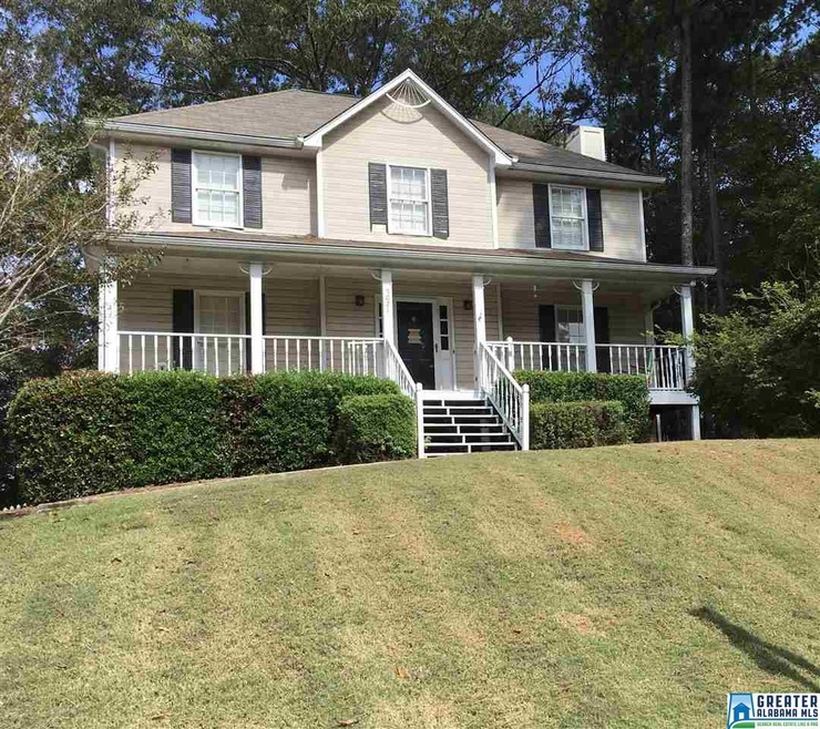 Home undergoing full exterior paint job