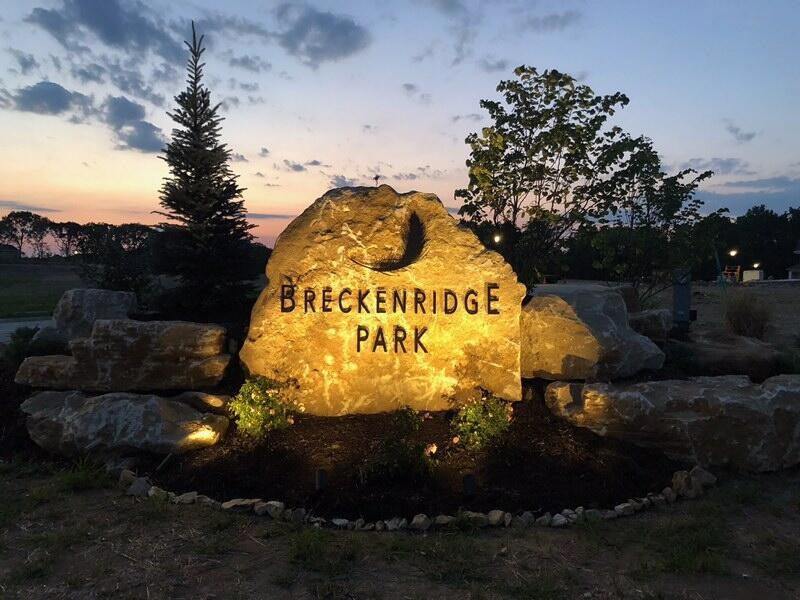Breckenridge Park Entrance