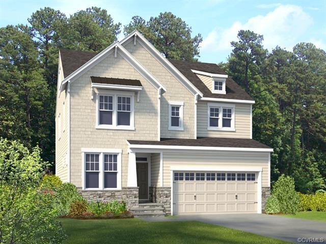 HOME IS NOT YET BUILT Rendering is from builder's 