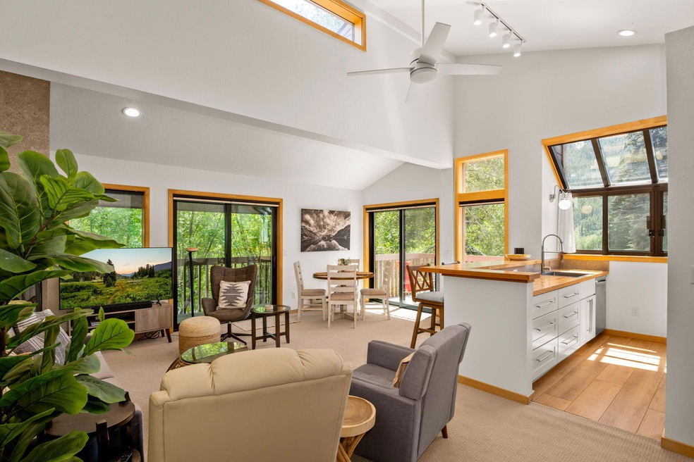 Open kitchen and family room