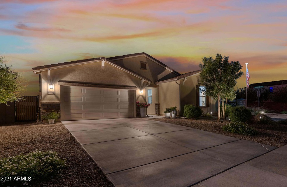Twilight street view