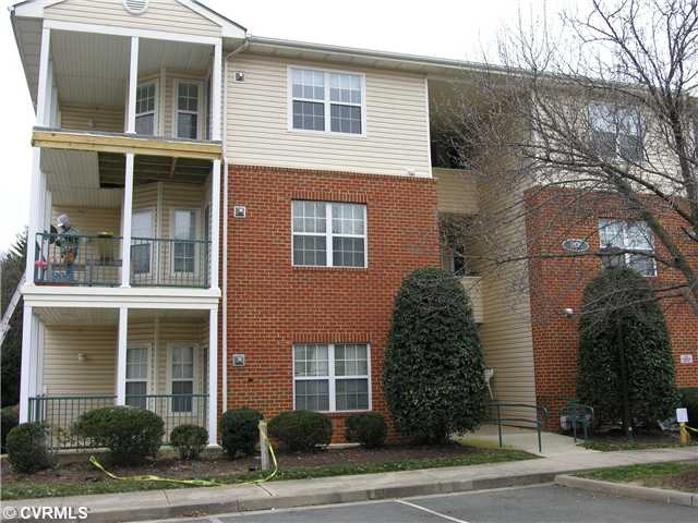 Exterior Front - Front of Building - This Unit is 