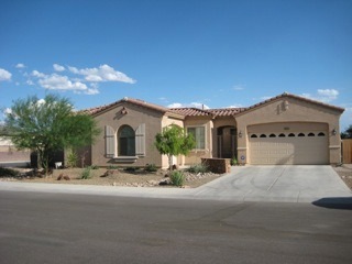 FRONT OF 10829 E RAFAEL CIR
