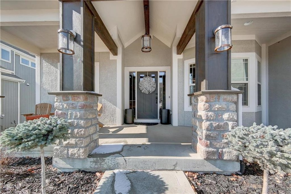 Wonderful deep front porch.
