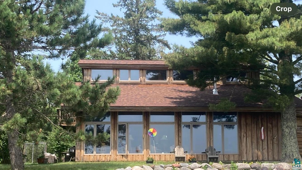 View of rear view of property