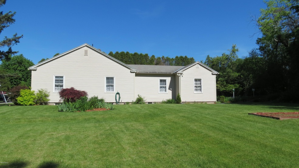 East Side of House from end of yard