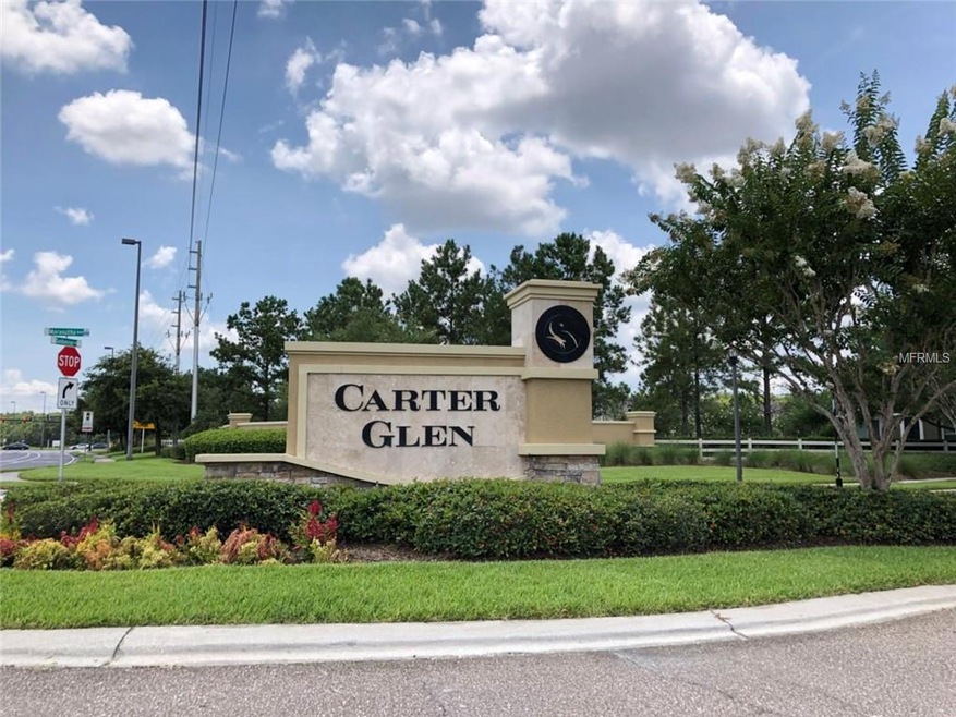 Carter Glen Community Entrance