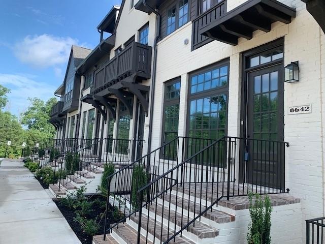 Beautiful European Architecture on this townhome !