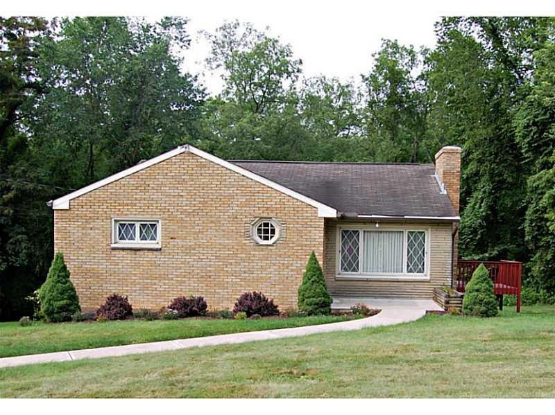 Exterior Front. Lovely ranch  in a country setting