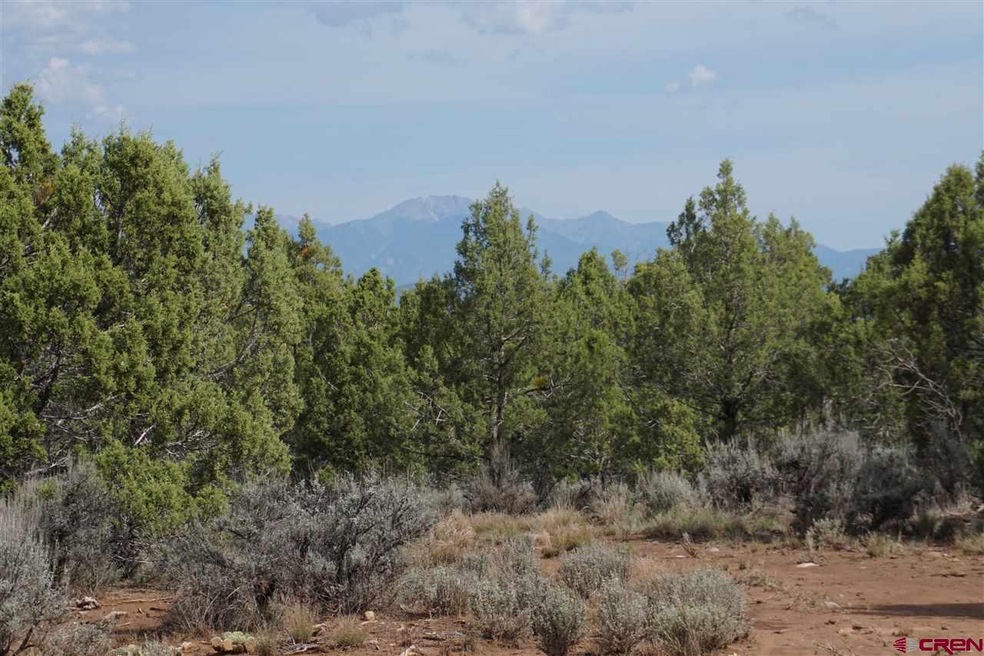 Potential building site with mountain views