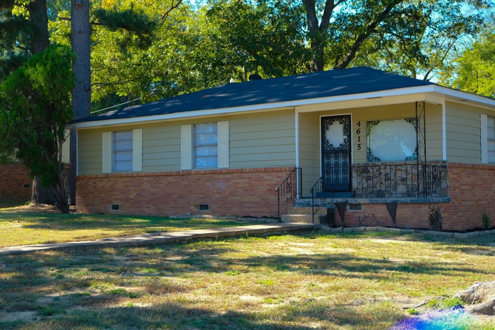 Ranch-style house located on corner lot