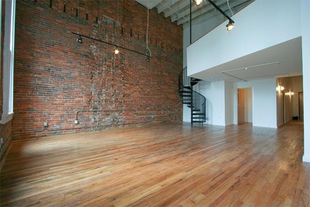 24 foot floor to ceiling brick wall, gives you so much character. Fantastic floorplan for you to create your own living space.