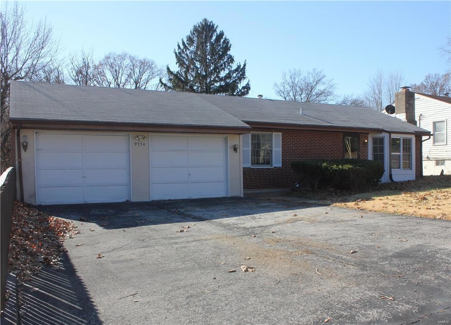 Front of house - Two car garage - two bedroom with