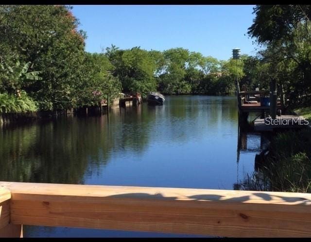 view of canal to ocean