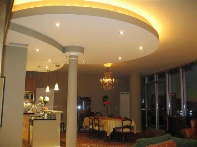 Open dining room with great views
