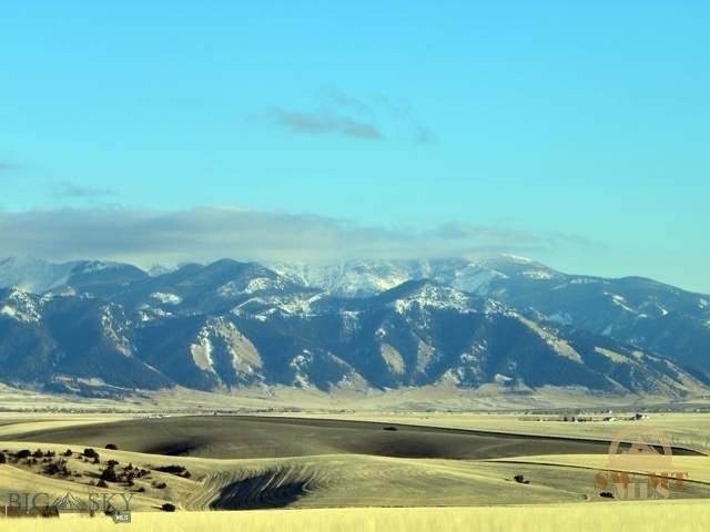 View of the Bridger Mountains