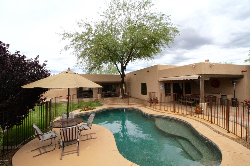 Large backyard