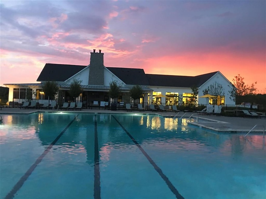 The Farmhouse and pool in August...it was open well into OCTOBER!!! Why?  Because we have amazing weather here in Hendersonville!