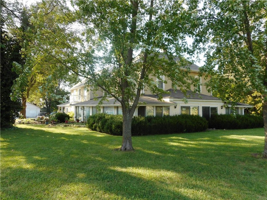 Almost 5,000 sq feet in this home. The original pa