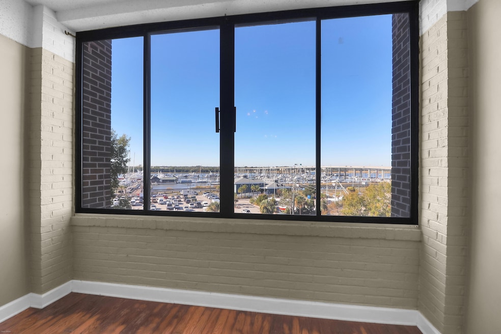 What a view with lots of natural light