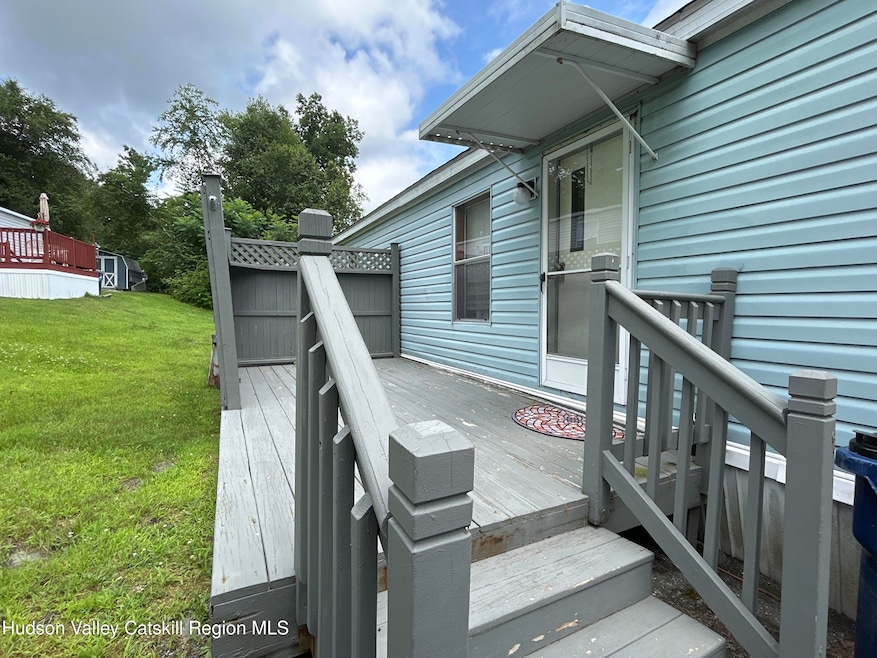 Front of Mobile Home