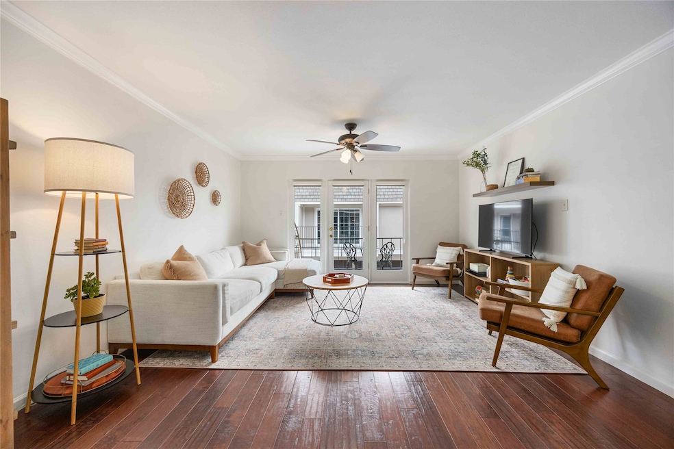 This unit features a spacious living area with an