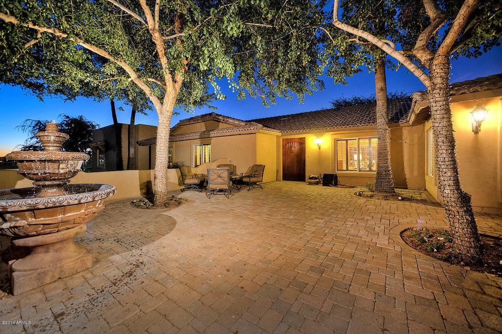 Front Courtyard - Twilight
