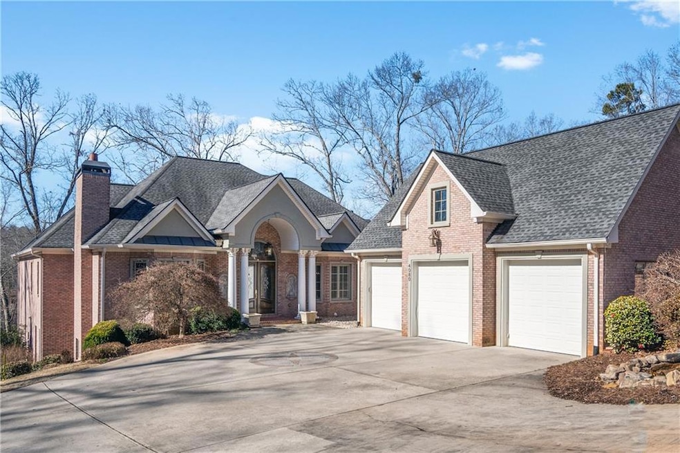 Dramatic Curb Appeal - Custom 4-sides brick with o