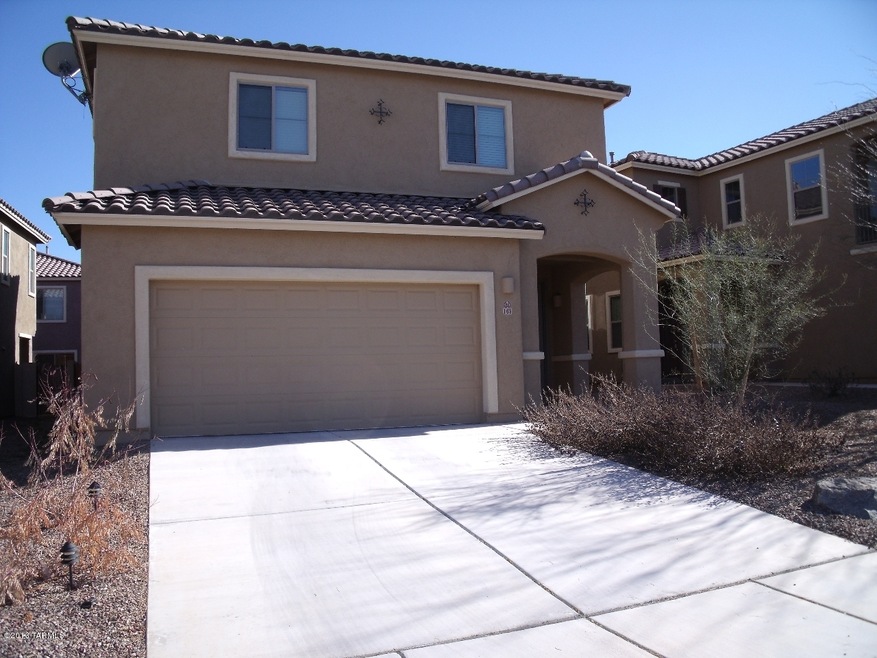 Front of home.