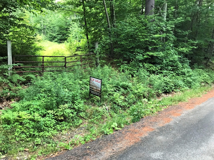 Gate to driveway location on acreage