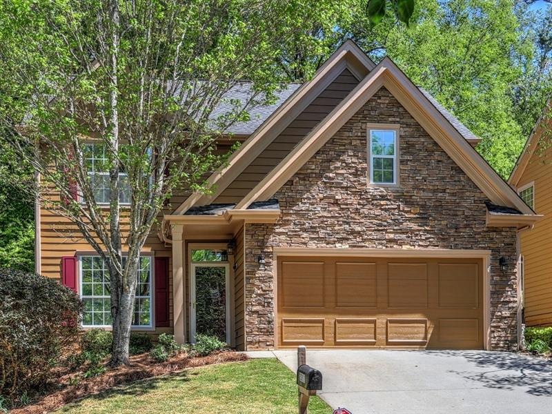 Charming home with privacy front and back on quiet