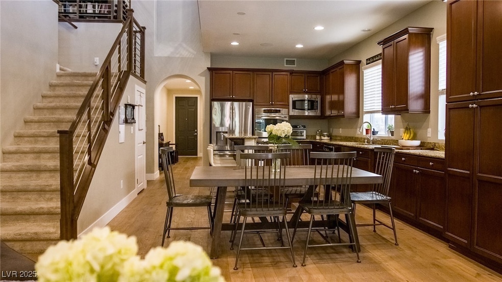 Lovely Kitchen featuring : Upgraded in 2023 Hardwo
